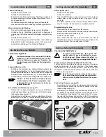 Предварительный просмотр 24 страницы E sky 4 GHz 002655 Operating Instructions Manual