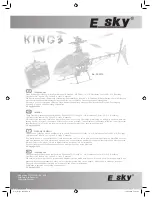 Preview for 72 page of E sky BELT-CP V2 Operating Instructions Manual