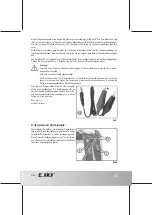 Предварительный просмотр 13 страницы E sky ECUREUIL XL Operating Instructions Manual