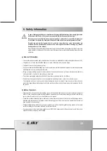 Предварительный просмотр 39 страницы E sky ECUREUIL XL Operating Instructions Manual