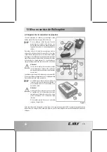 Preview for 80 page of E sky ECUREUIL XL Operating Instructions Manual