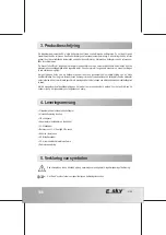 Preview for 106 page of E sky ECUREUIL XL Operating Instructions Manual