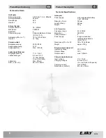 Preview for 6 page of E sky LAMA V3 Operating Instructions Manual