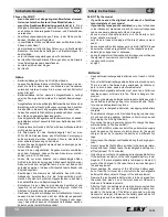 Preview for 12 page of E sky LAMA V3 Operating Instructions Manual