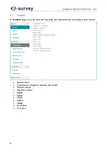 Предварительный просмотр 12 страницы e-survey E600H User Manual