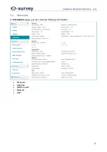 Предварительный просмотр 15 страницы e-survey E600H User Manual