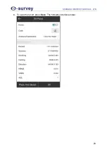 Предварительный просмотр 29 страницы e-survey E600H User Manual