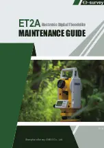 Предварительный просмотр 1 страницы e-survey ET2A Maintenance Manual