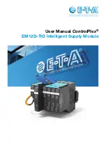 E-T-A ControlPlex EM12D-TIO User Manual предпросмотр