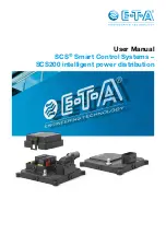 E-T-A SCS200 User Manual preview