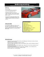 Preview for 1 page of E.T.T. McTrack BG Pro-Drift2 Reference Manual