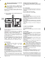 Preview for 40 page of E-Tech EGN 4 Operating Instructions Manual