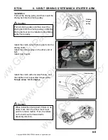 Preview for 89 page of E-TON Sport 150 Service Manual