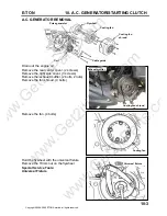 Preview for 106 page of E-TON Sport 150 Service Manual