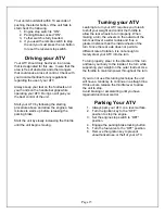 Preview for 16 page of E-TON Viper 40E (RXL-40E) Owner'S Manual