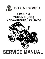 E-TON Yukon II Service Manual preview