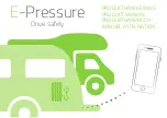 E-Trailer E-Pressure Product Manual предпросмотр