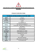 Preview for 16 page of e-TWOW GENTLE ELECTRIC BIKE Instruction Manual