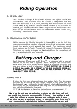 Preview for 15 page of e-TWOW Uscooters Booster GT User Manual