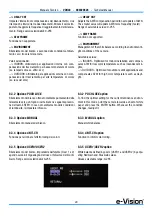 Preview for 20 page of E-Vision VDH40 Technical Manual