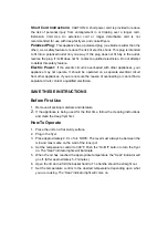 Preview for 4 page of e-Ware XJ-5K110 Instructions For Use Manual