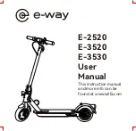 Preview for 5 page of e-way E-2520 Manual