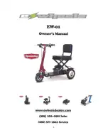 Preview for 1 page of E-Wheels EW-10 SPEEDY Owner'S Manual