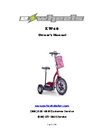 E-Wheels EW-18 Owner'S Manual preview