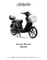 Preview for 1 page of E-Wheels EW-650 Owner'S Manual