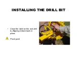 Предварительный просмотр 10 страницы E-Z DRILL 110B Setting Up