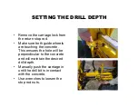 Предварительный просмотр 18 страницы E-Z DRILL 110B Setting Up