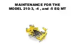 Предварительный просмотр 1 страницы E-Z DRILL 210-3 EQ MT Maintenance Manual