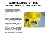 Предварительный просмотр 4 страницы E-Z DRILL 210-3 EQ MT Maintenance Manual