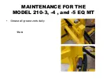 Предварительный просмотр 12 страницы E-Z DRILL 210-3 EQ MT Maintenance Manual