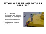 Preview for 10 page of E-Z DRILL 210-3 EQ MT Setting Up