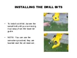 Preview for 14 page of E-Z DRILL 210-3 EQ MT Setting Up