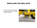 Preview for 17 page of E-Z DRILL 210-3 EQ MT Setting Up