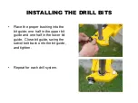 Preview for 19 page of E-Z DRILL 210-3 EQ MT Setting Up