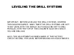 Preview for 26 page of E-Z DRILL 210-3 EQ MT Setting Up