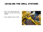 Preview for 28 page of E-Z DRILL 210-3 EQ MT Setting Up