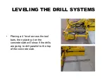 Preview for 29 page of E-Z DRILL 210-3 EQ MT Setting Up