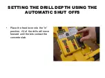 Preview for 34 page of E-Z DRILL 210-3 EQ MT Setting Up