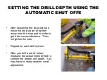 Preview for 36 page of E-Z DRILL 210-3 EQ MT Setting Up