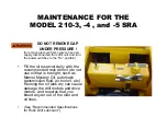 Предварительный просмотр 9 страницы E-Z DRILL 210-3 SRA Maintenance Manual