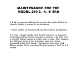 Предварительный просмотр 16 страницы E-Z DRILL 210-3 SRA Maintenance Manual