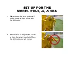 Preview for 4 page of E-Z DRILL 210-3 SRA Setting Up