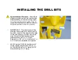 Preview for 9 page of E-Z DRILL 210-3 SRA Setting Up