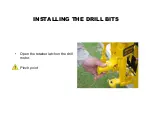 Preview for 12 page of E-Z DRILL 210-3 SRA Setting Up