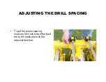 Preview for 20 page of E-Z DRILL 210-3 SRA Setting Up