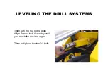 Preview for 26 page of E-Z DRILL 210-3 SRA Setting Up